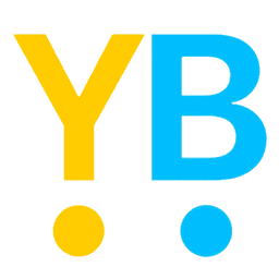 The YoreBoard 'YB' initial icon in yellow and blue, representing the brand.